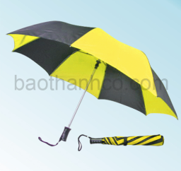 DÙ GẤP 2 CÁN NHỰA R60-003