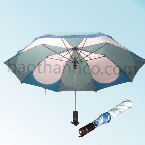 DÙ GẤP 2 CÁN NHỰA R60-04
