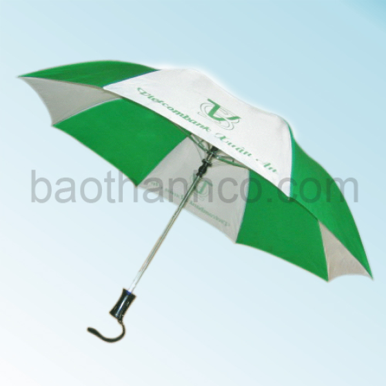 DÙ GẤP 2 CÁN NHỰA R60-01